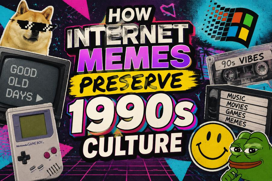 How Internet Memes Preserve 1990s Culture