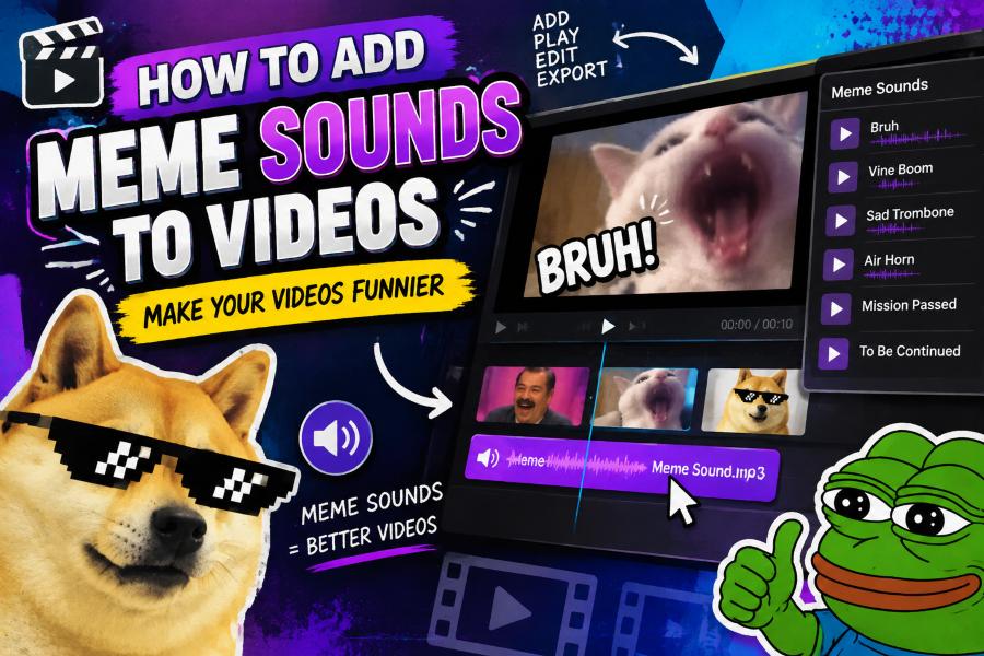 How to Add Meme Sounds to Videos: A Step-by-Step Guide